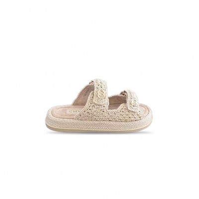 CHANEL ESPADRILLES SANDALS 